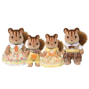 *Calico Critters Walnut Squirrel Family