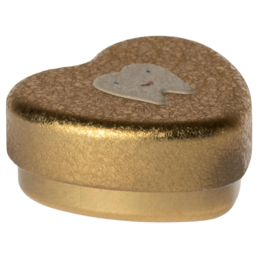 *Maileg Tooth Box - Gold - Image 3