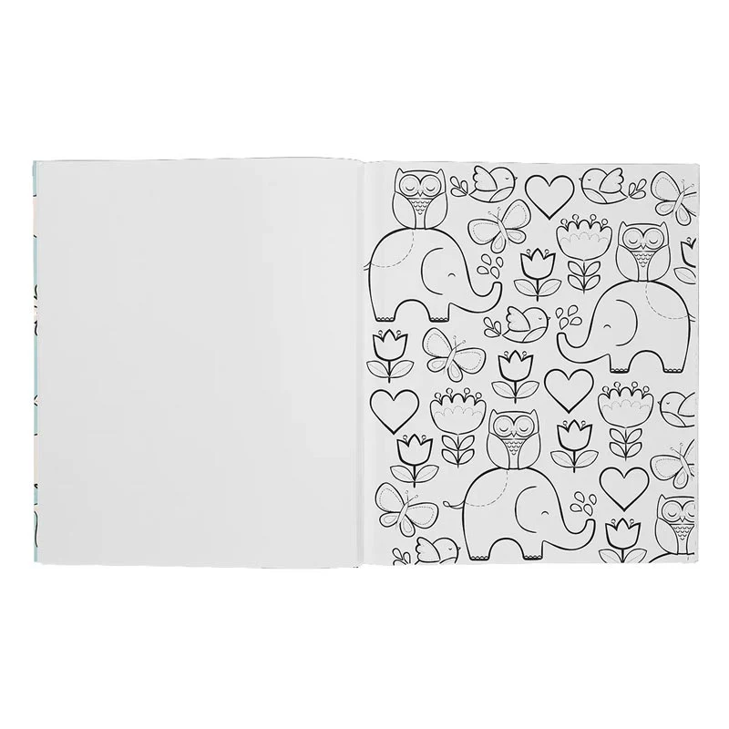 *Ooly Toddler Colour-In Book - Cozy Critters - Image 2