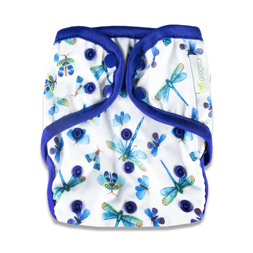 OsoCozy One Size Cloth Diaper Cover - Ferns - Image 26