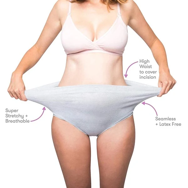 Frida Mom C-Section High-Waist Disposable Postpartum Underwear - Regular - Image 3
