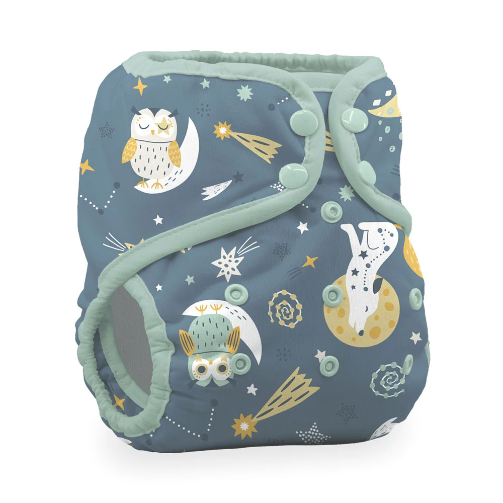 Thirsties NATURAL One-Size Pocket Diaper - SNAP - Bearly - Image 8