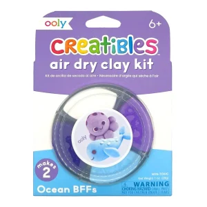 *Ooly Creatibles Mini Air Dry Clay Kit - Ocean BFFs
