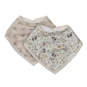Loulou Lollipop Bandana Bib Set - Bears on Bikes