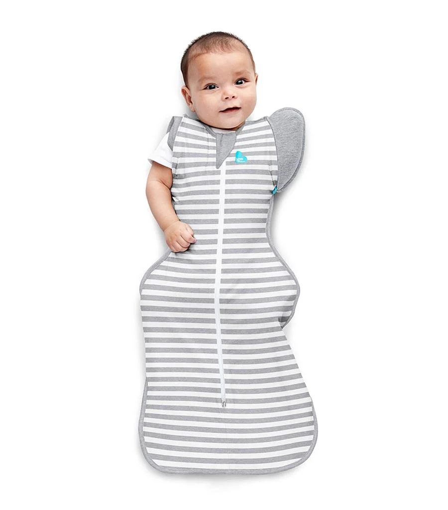 Love to Dream Swaddle Up Transition Bag (1.0 Tog) - Mint Stripe - Medium - Image 2