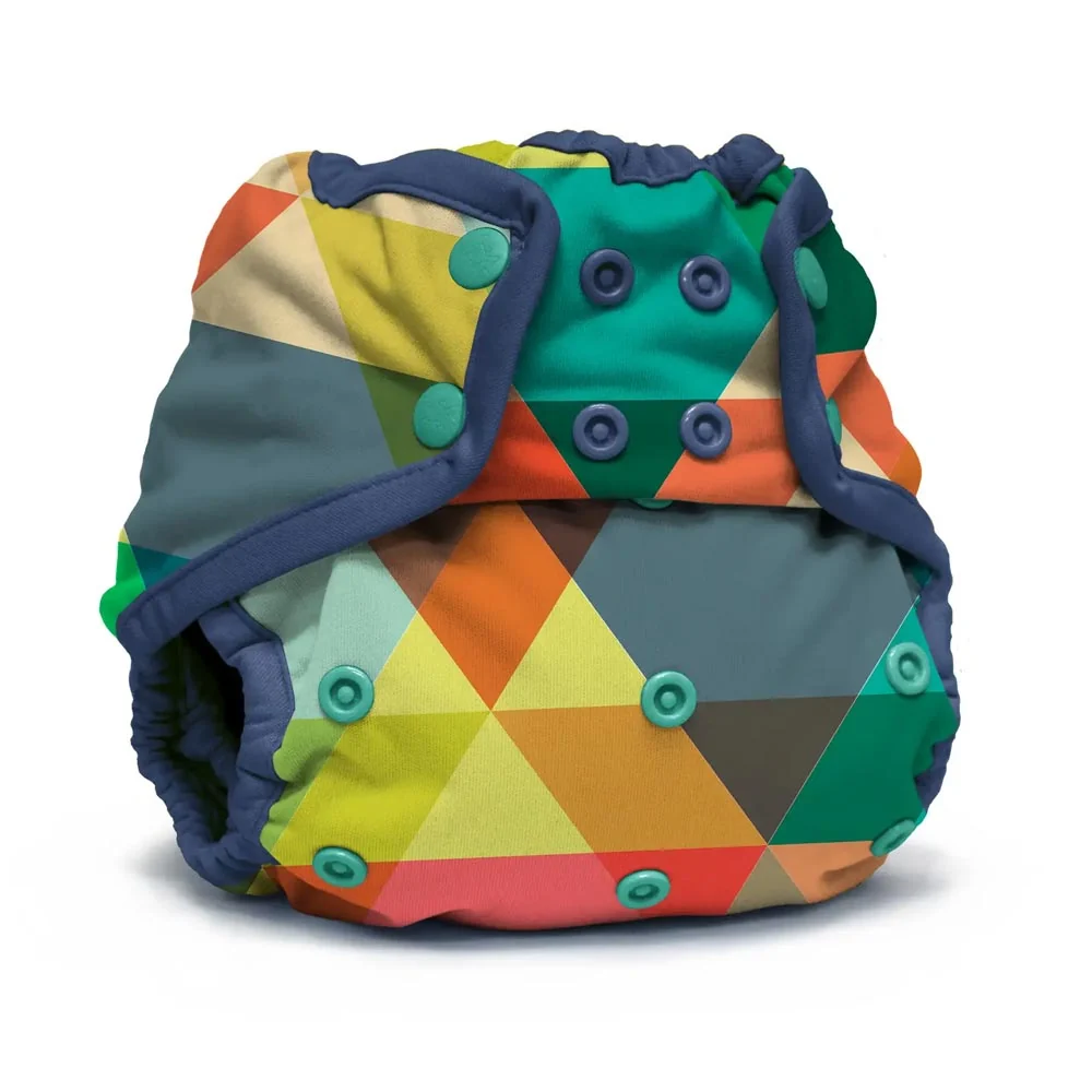 Rumparooz One-Size Cloth Diaper Cover - Snap - Platinum - Image 9