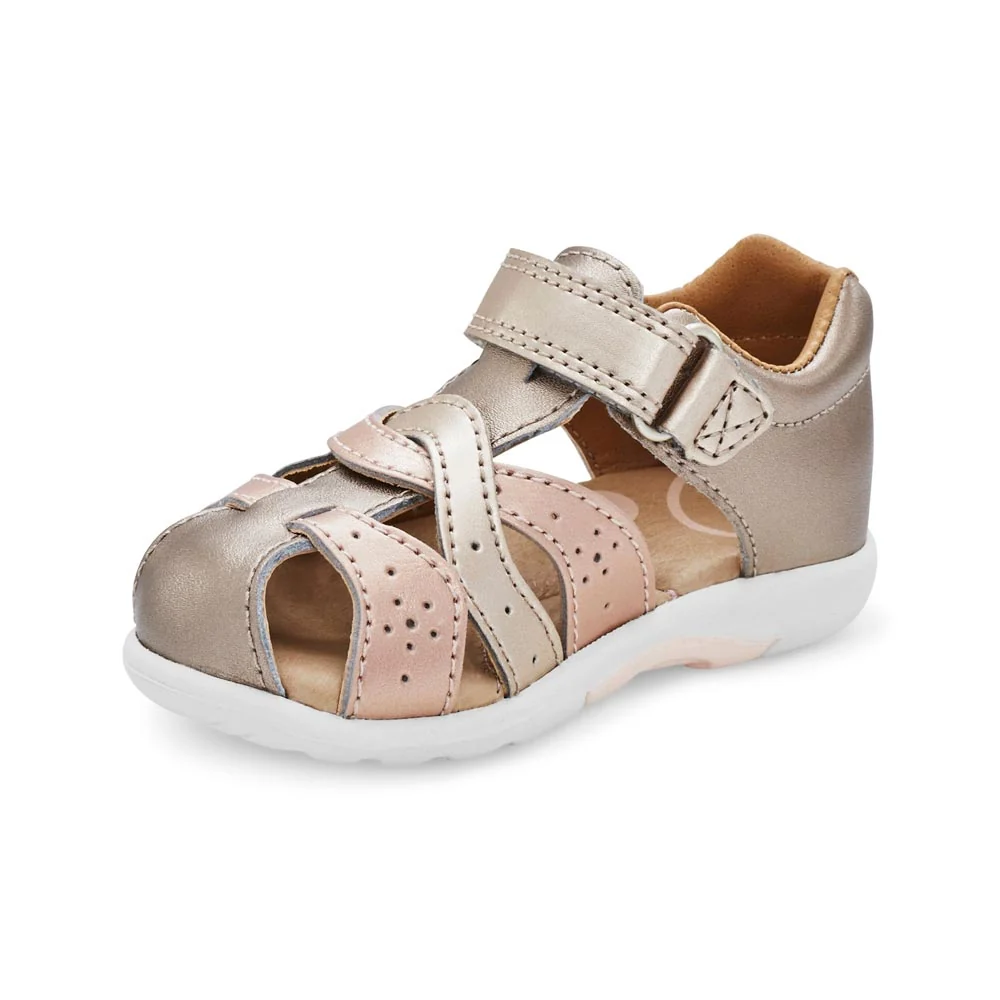 Stride Rite Xena Sandal - Champagne (Toddler Size 5) - Image 7