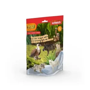 *Schleich Wild Life 3 Piece Collectible Wild Life Blind Bag Series 4