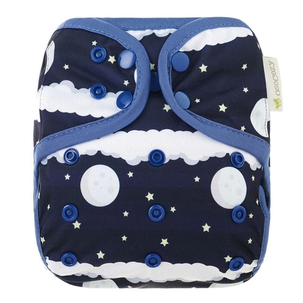 OsoCozy Newborn Cloth Diaper Cover - Arrows - Image 13