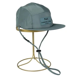 Current Tyed 5 Panel Waterproof Hat - Stone Blue - Large (4y +)