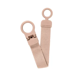 *Bibs Pacifier Clip Loop - Blush