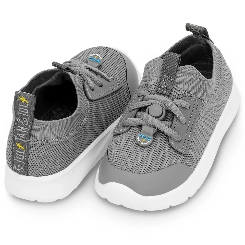 Jan & Jul RainRunners Waterproof Sneakers - Grey - 8 - Image 2