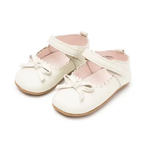 Sherick Fredermen Bowie Mary Jane with Bow - White - Large (12-18m)