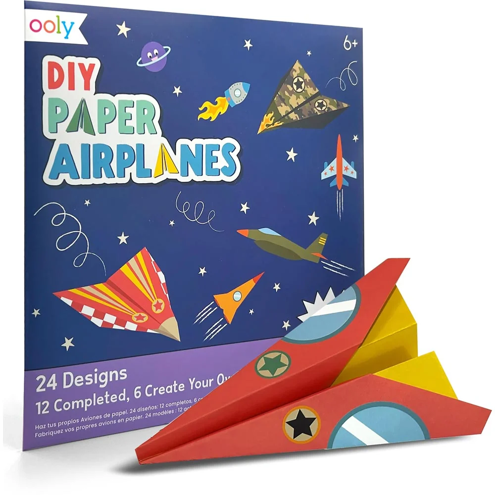*Ooly DIY Paper Airplanes Activity Kit - Image 5