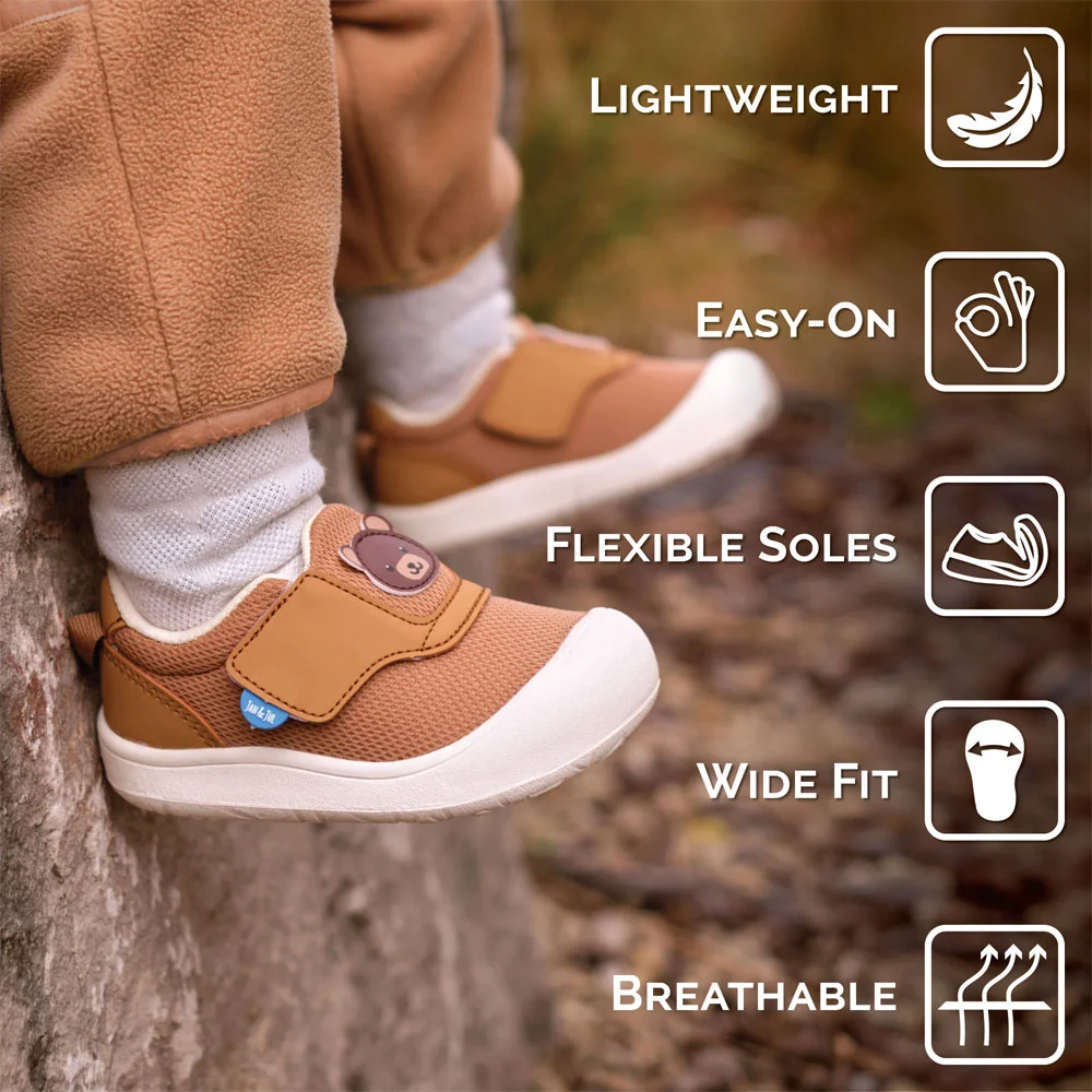 Jan & Jul Mini-Flyer Toddler Sneakers - Black Tie - 6 - Image 5