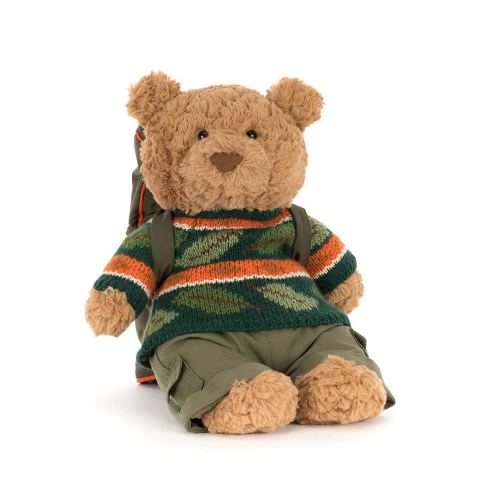*Jellycat Bartholomew Bear Hiking Outfit - 10"