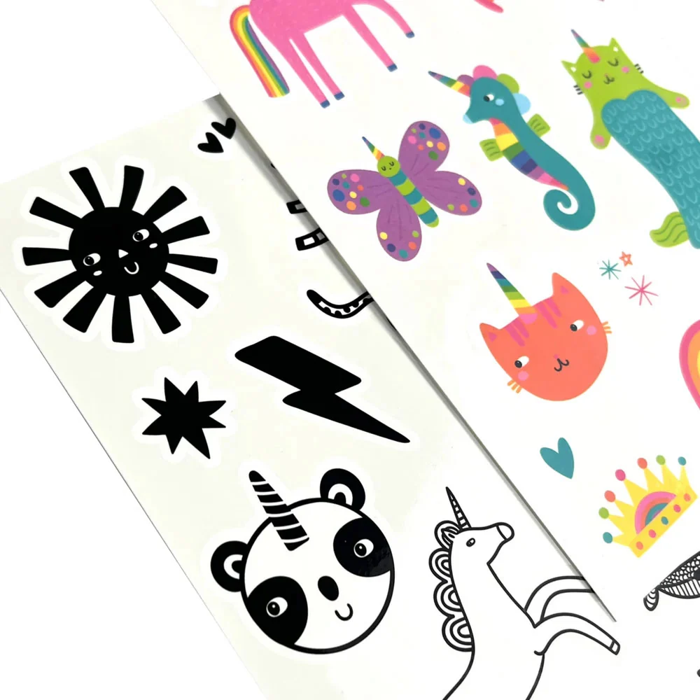 *Ooly Mini Tattoo Palooza Temporary Tattoos - Unicorn Party - Image 2