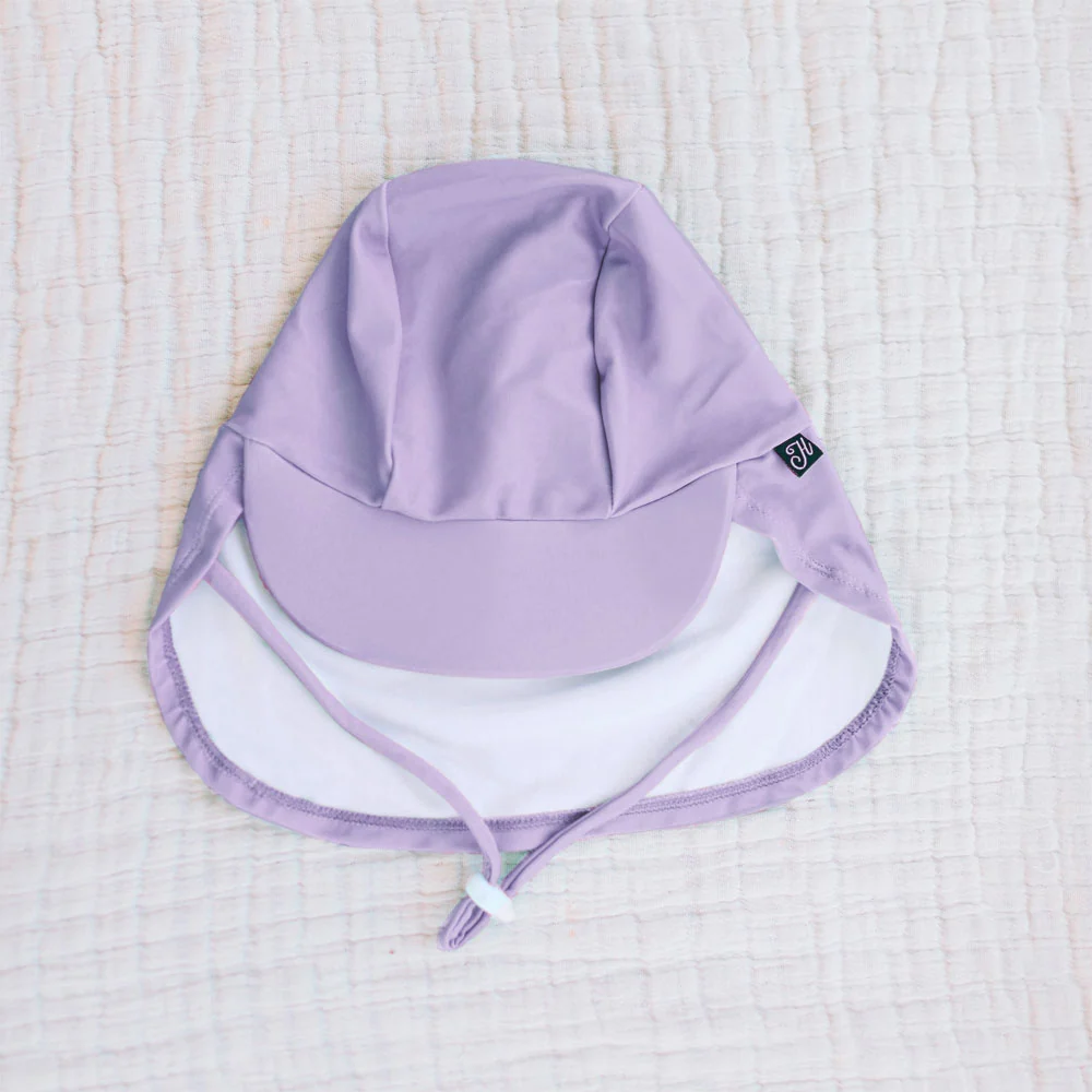 Honeysuckle Swim Co. Stretch Sunhat - 0-6m / Lilac - Image 9