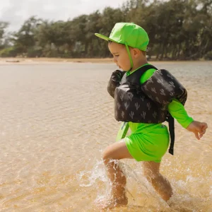 *Current Tyed "Sea" You On Top Floatie - Neon Green