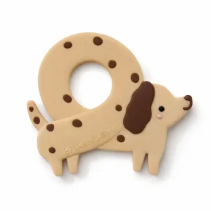 *Loulou Lollipop Pretzel Dog Silicone Teether