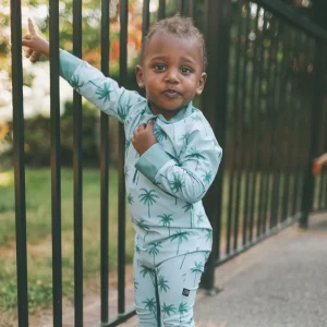 Honeysuckle Swim Co. - Palms Away - UPF 50+ Swimsuit (Size 5t)