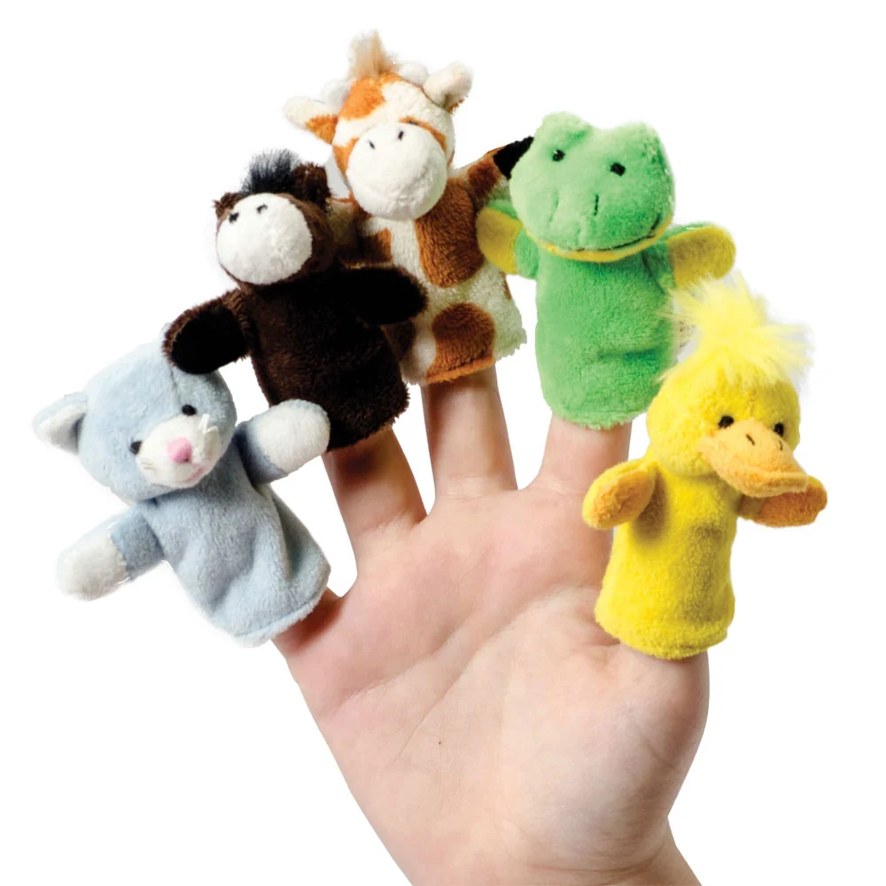 *Schylling Animal Finger Puppets - Dog - Image 13