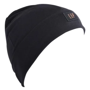 L&P Apparel Boston Cotton Beanie - Black (Size 3-6m)