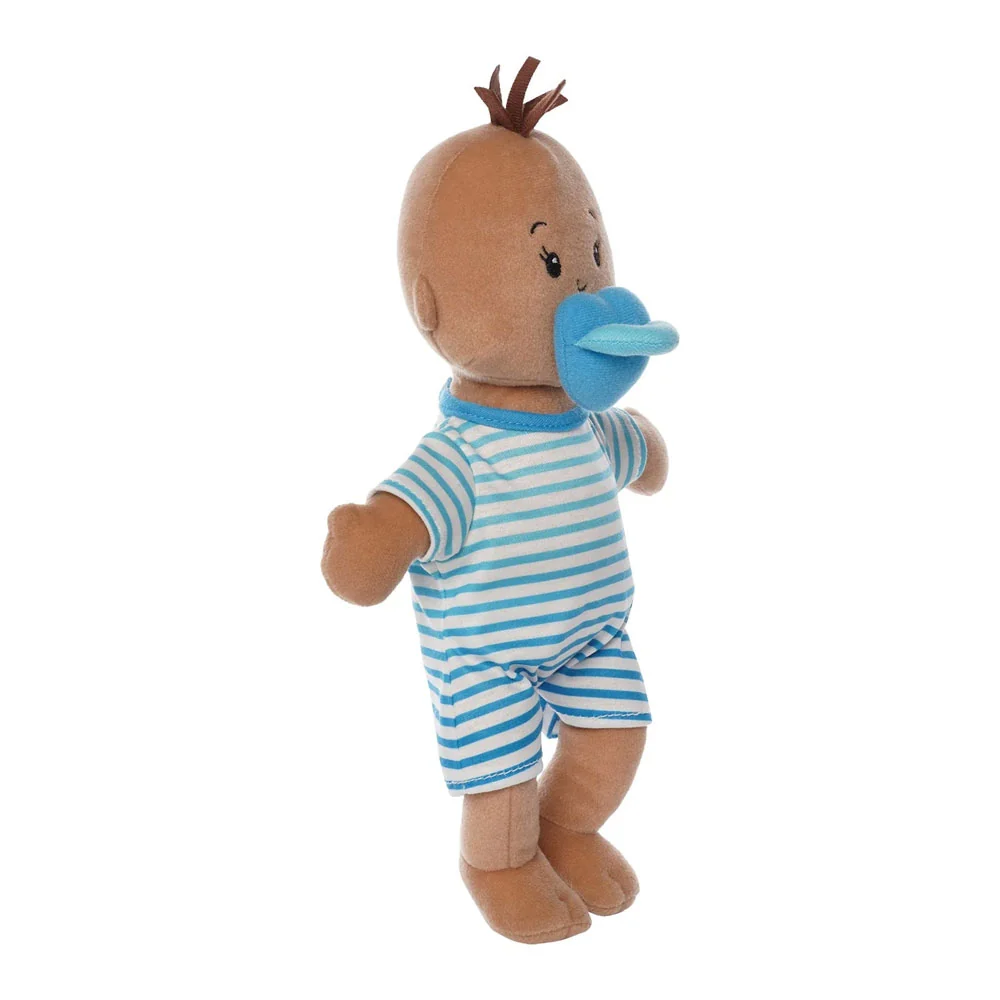 *Manhattan Toy Wee Baby Stella Beige with Brown Tuft - Image 4