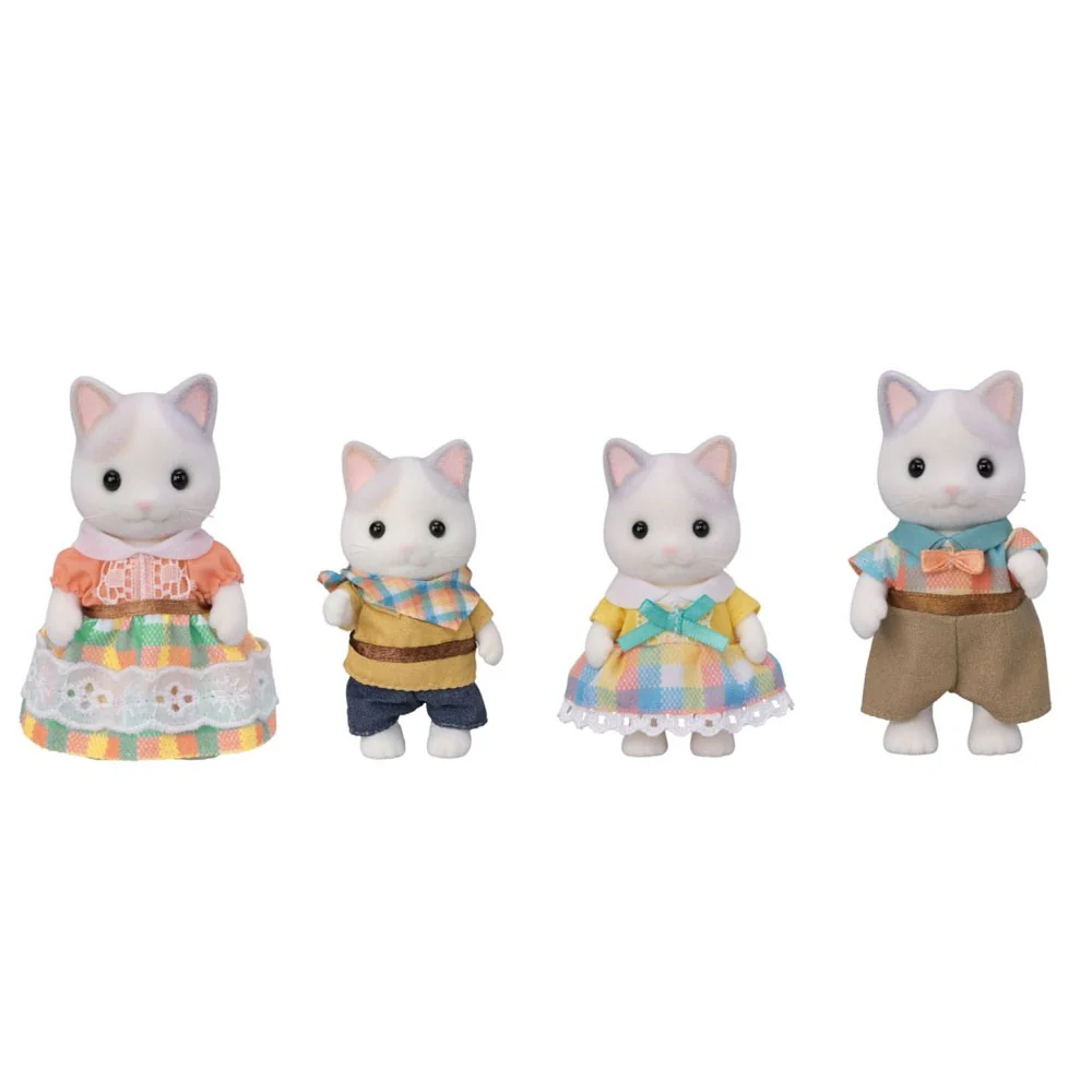 *Calico Critters Latte Cat Family