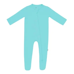 Kyte Baby Zippered Footie - Robin (Size 18-24m)
