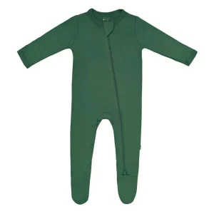 Kyte Baby Zippered Footie - Hunter - 12-18m