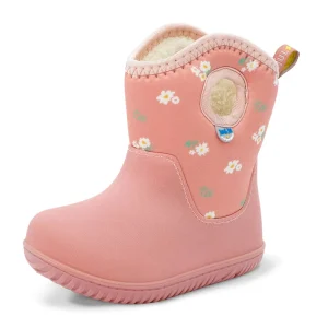 Jan + Jul Kids Toasty Dry Lite Winter Boots - Apricot Flower (Size 11)