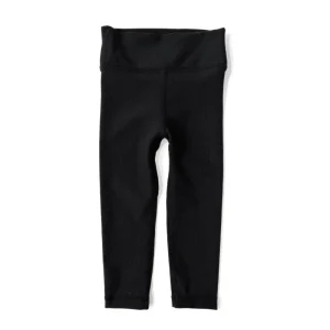Little Bipsy Athletic Ribbed Legging - Black (Size 3-6m) *CLEARANCE*