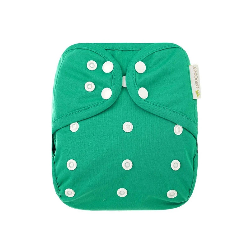 OsoCozy One Size Cloth Diaper Cover - Ferns - Image 23