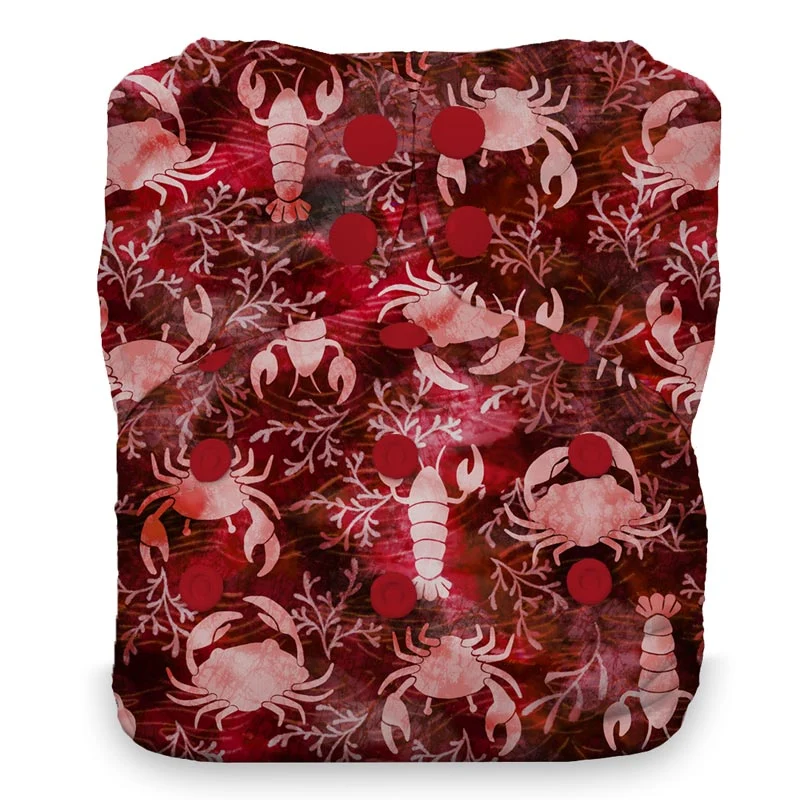 Thirsties One-Size All-in-One Cloth Diaper - SNAP - Claws - Image 5
