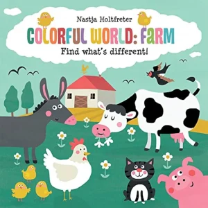 Colorful World: Farm Book