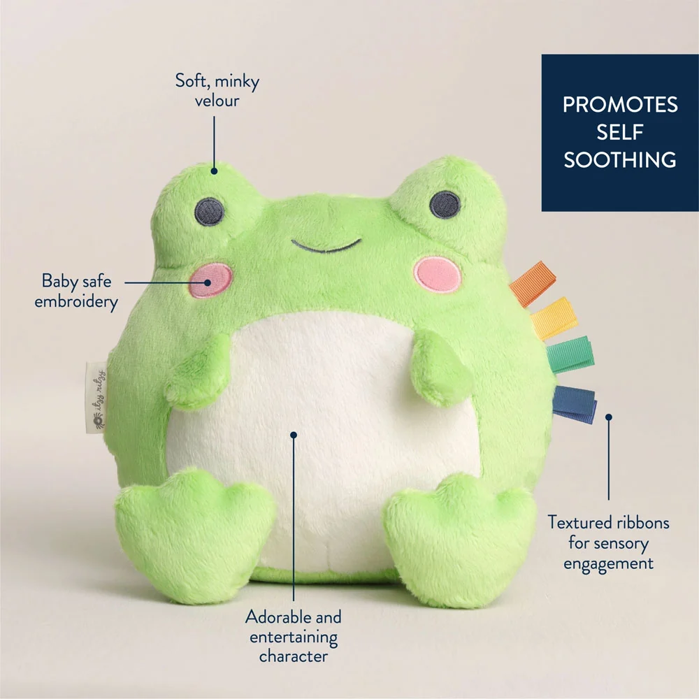 *Itzy Ritzy Sweetie Snuggles - Freddie the Frog 12" - Image 2