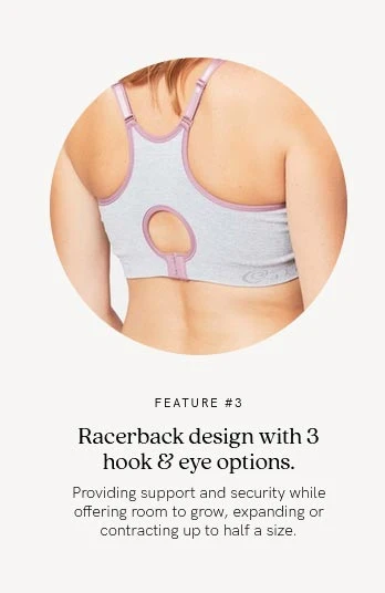 *Cake Maternity Cotton Candy Bra (Size Small) - *CLEARANCE* - Heather Grey / S - Image 4