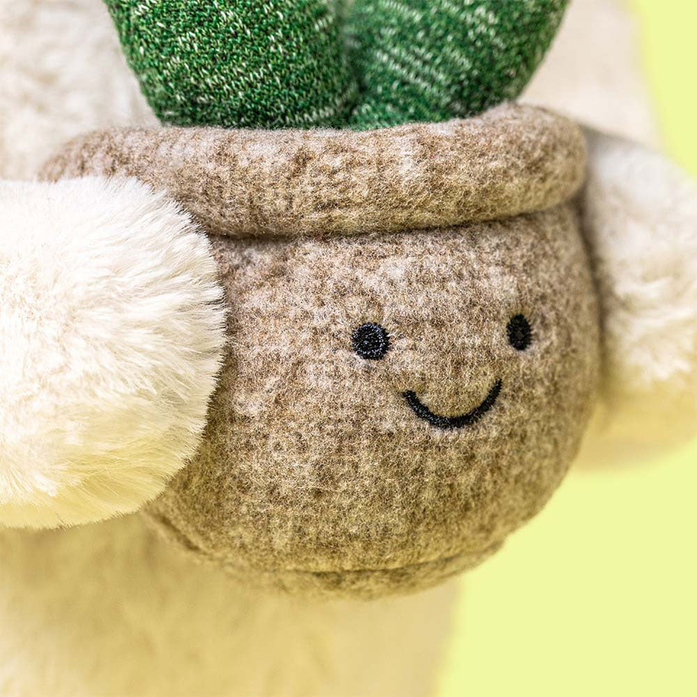 *Jellycat Balm Bunny with Plant - 12" - Image 2