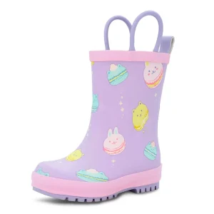Jan & Jul Puddle-Dry Rain Boots - Macarons - 11