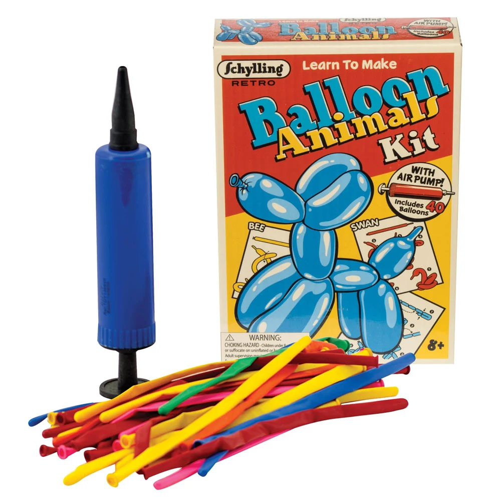 *Schylling Retro Balloon Animal Kit - Image 2