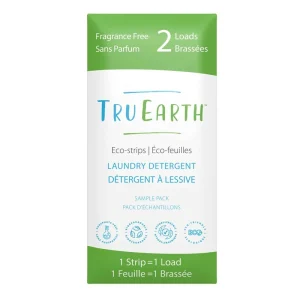 *Tru Earth Eco-strips Laundry Detergent Sample - 2 Loads