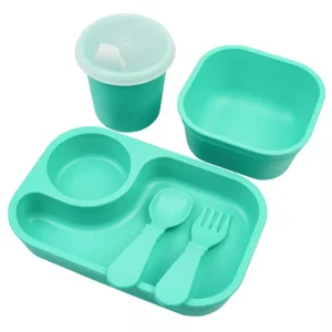 *Re-Play My 1st Foods Tiny Mealtime Set - Aqua