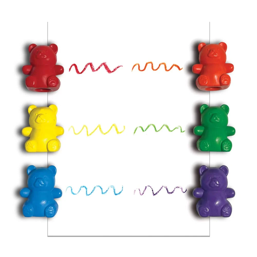 *Ooly Cuddly Cub Bear Finger Crayons - Image 8