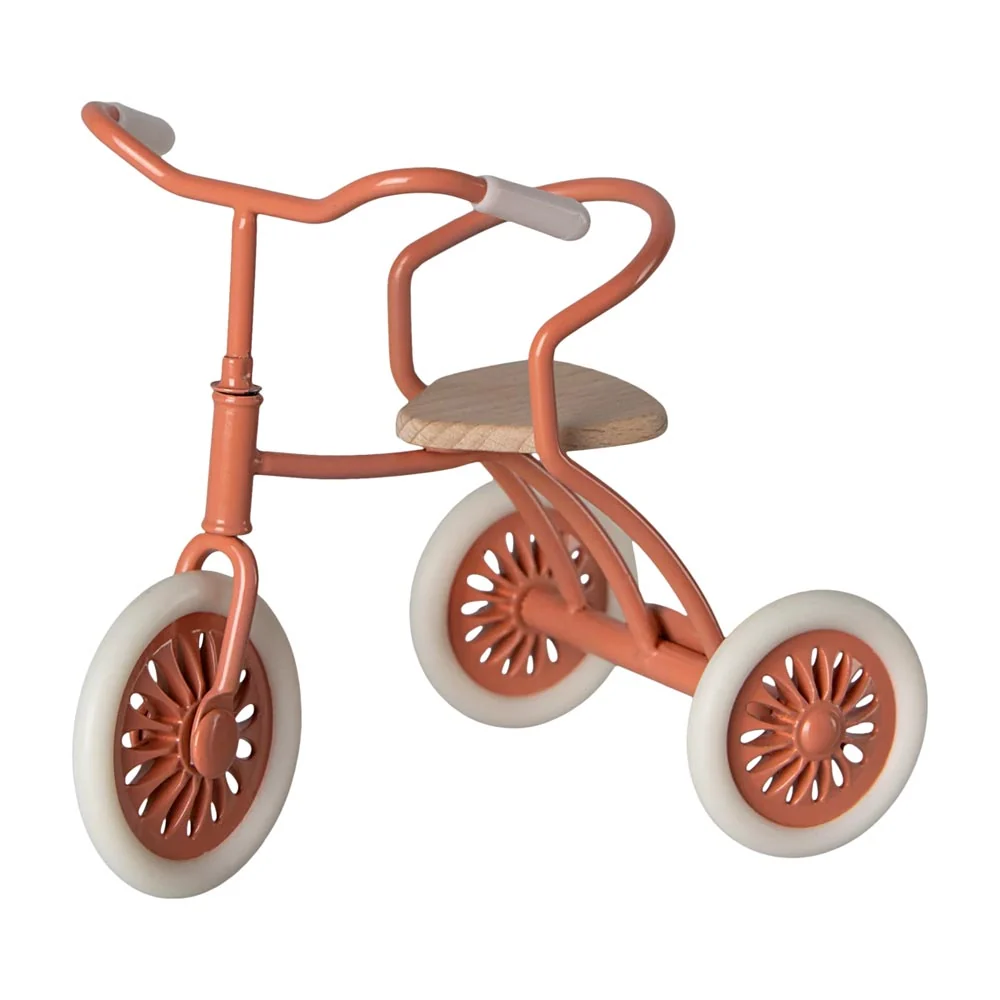 *Maileg Abri a Tricycle - Coral - Image 2
