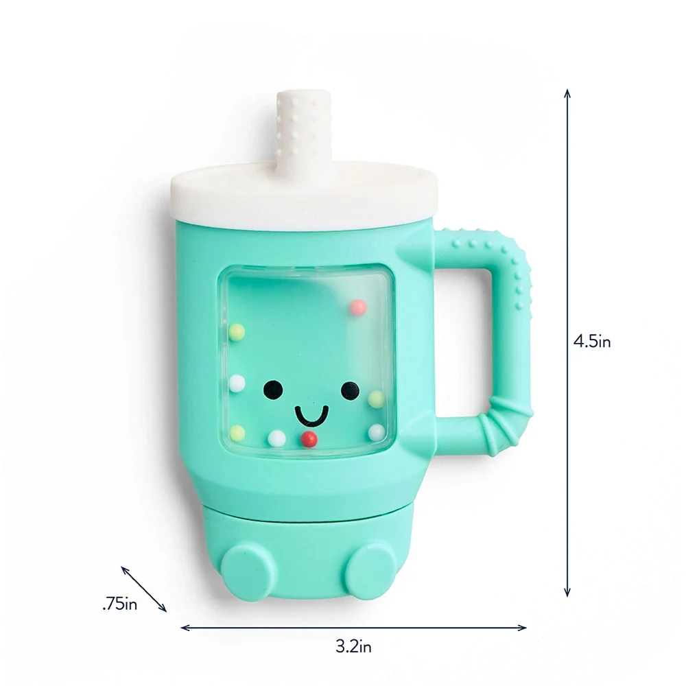 *Itzy Ritzy Sweetie Shake Plus Rattle & Teether - Tumbler - Image 3