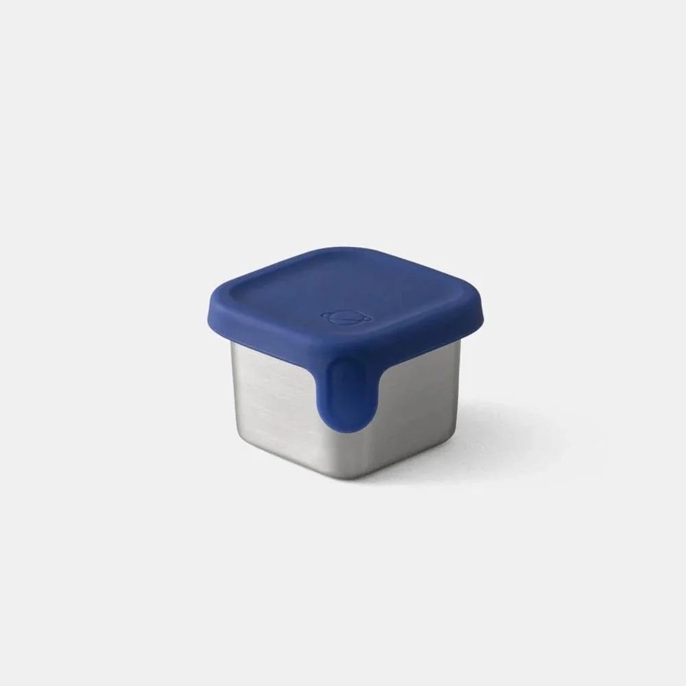 *PlanetBox Rover 1.75oz Little Square Dipper - Navy - Image 2