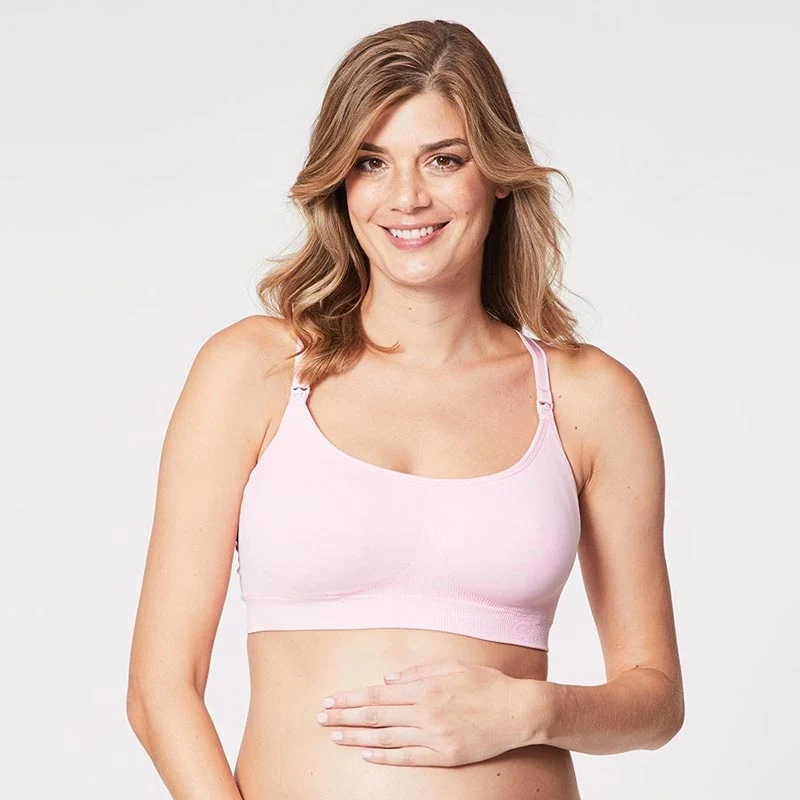 *Cake Maternity Cotton Candy Bra (Size Small) - *CLEARANCE* - Heather Grey / S - Image 7