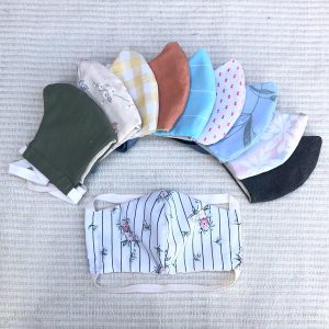 Nooks Design Upcycled Petite Face Mask *CLEARANCE* - Floral