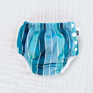 Honeysuckle Swim Co. Swim Diaper - Large (24-30 lbs) / Blew Me Away